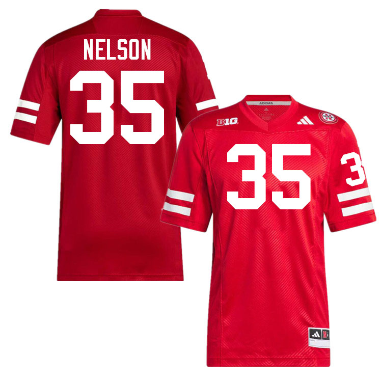 #35 Mekhi Nelson Nebraska Jersey,Nebraska Cornhuskers Football Uniforms,Jersey-Scarlet #35 Mekhi Nelson Nebraska Jersey,Nebraska Cornhuskers Football Uniforms,Jersey-Scarlet